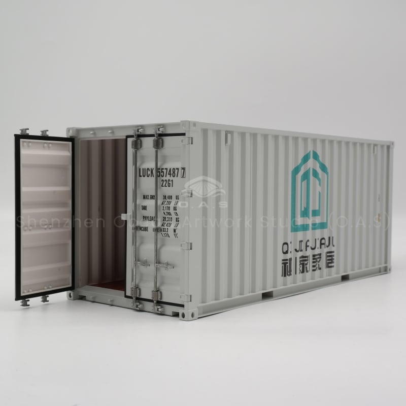 【LAC】O.A.S Container Model Factory Customized Scale1:20 Plastic Crafts Shipping Boxes  QIJIAJIAJU Container Model