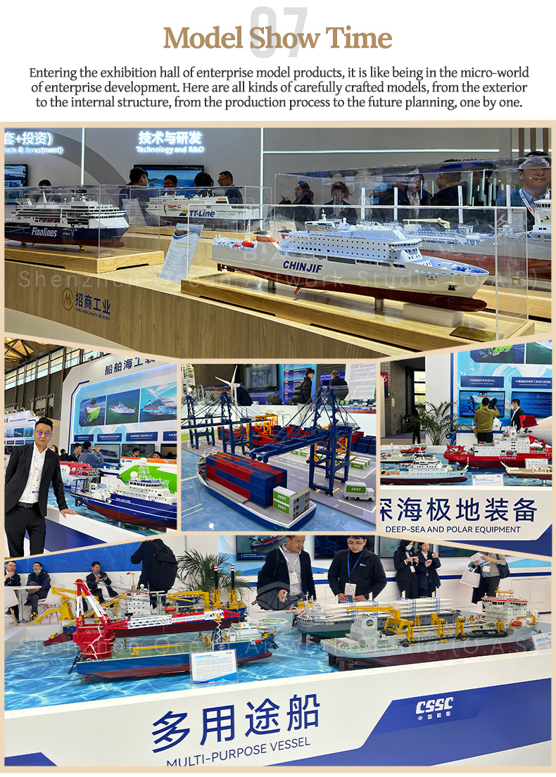 O.A.S model manufacturers focus on 1:20 shipping liquid bag container model customization. The model highly restores the real container, accurately presents the shape of the liquid bag, exquisite details and excellent texture. Provide logo customization services, enterprises can integrate the logo cleverly. Whether it is placed in the office, participate in the exhibition, or sent as a gift, it can perfectly show the corporate image, help brand publicity, quickly customize, and create exclusive models. Amber@vesselmodel.com Tel: +86 18038048785