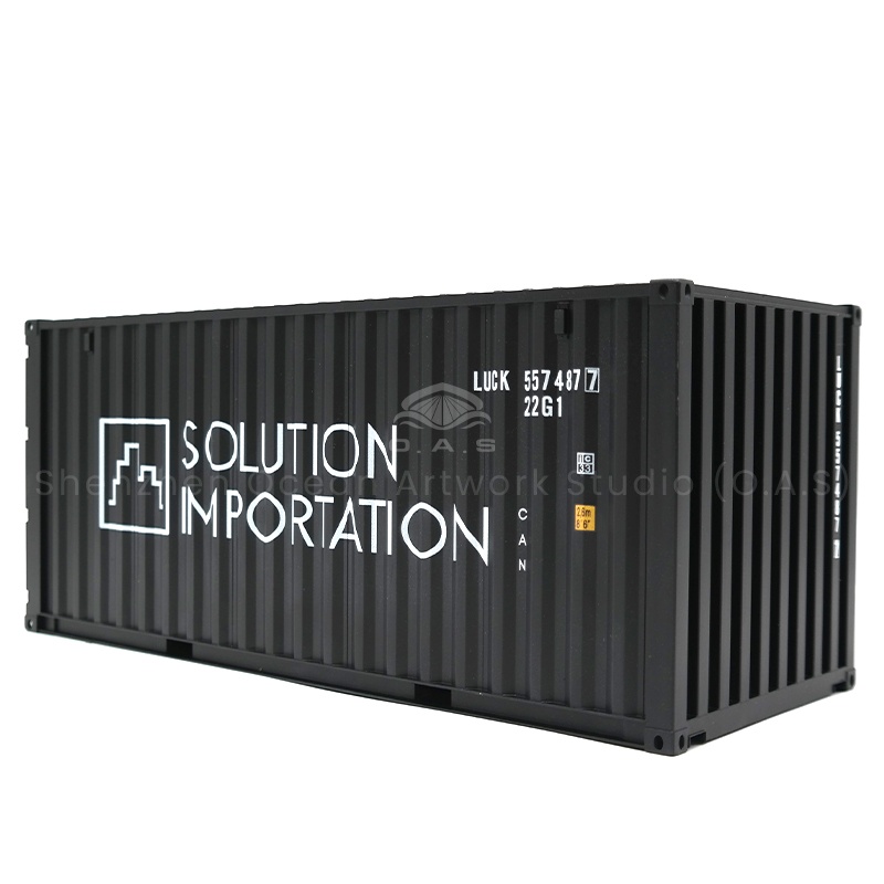 O.A.S ship model factory focuses on 1:20 container model customization, helping freight forwarders to create exclusive promotional gifts. We will be freight forwarding company logo, cultural elements into the model, relying on exquisite technology, restore every detail of the container. Models in the exhibition, thank you party and other occasions, not only to enhance the brand image, but also to narrow the distance with customers. Amber@vesselmodel.com Tel: +86 18038048785