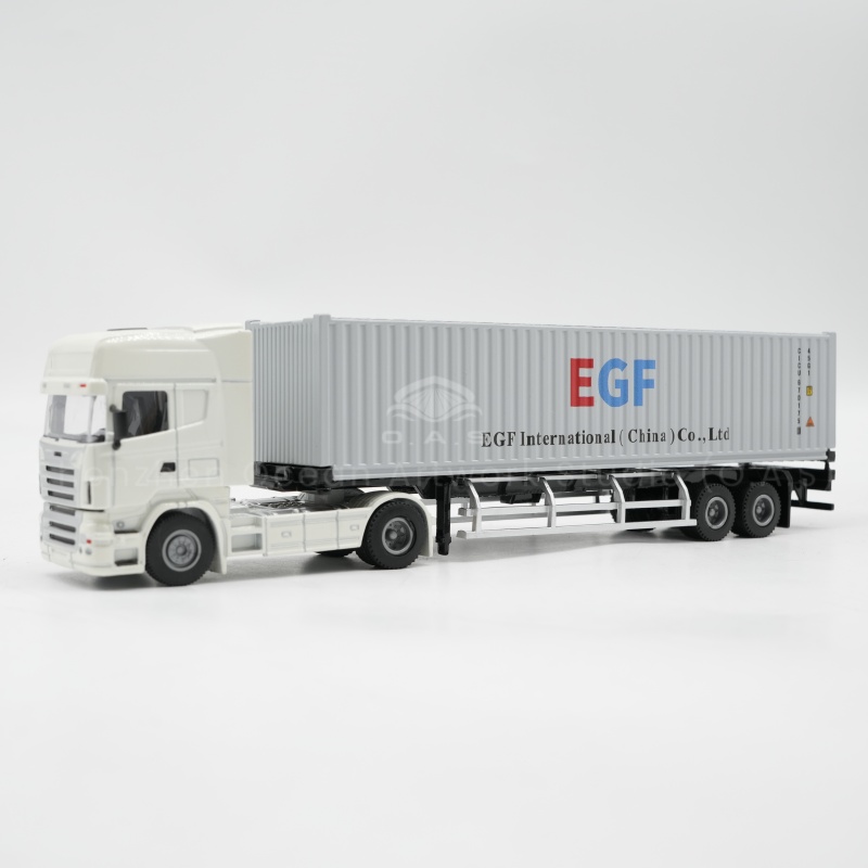 【LAC】O.A.S Container Model Factory Customized Scale 1:50 Shipping Line Gift EGF Container Truck Models
