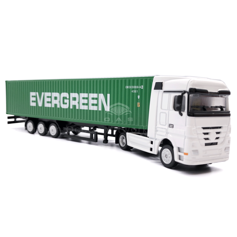 O.A.S Shipping gift ship model factory, focusing on model customization for 17 years, carefully carved 1:87 EVERGREEN Marine alloy container truck model. The alloy material creates an extraordinary texture and accurately restores the details of the real car. Support logo customization, perfect integration into the brand elements. It is the ideal choice for shipping enterprise business gifts and promotion, excellent quality, free mail home. Amber@vesselmodel.com Tel: +86 18038048785