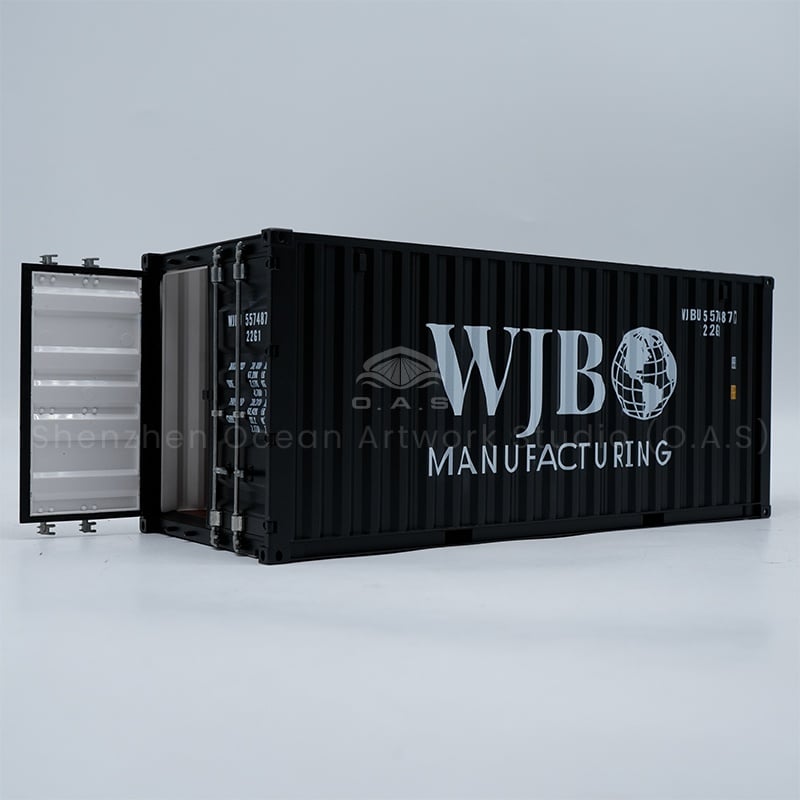 【LAC】O.A.S Container Model Factory Customized Scale1:20 Plastic Crafts Shipping Boxes WJB Container Model