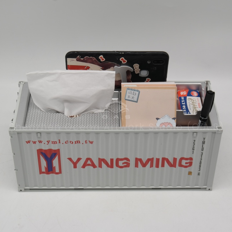 【LAC】O.A.S Container Model Factory Scale1:20 Shipping Container Logistics YANG MING Customized Plastic Storage Box Container Model