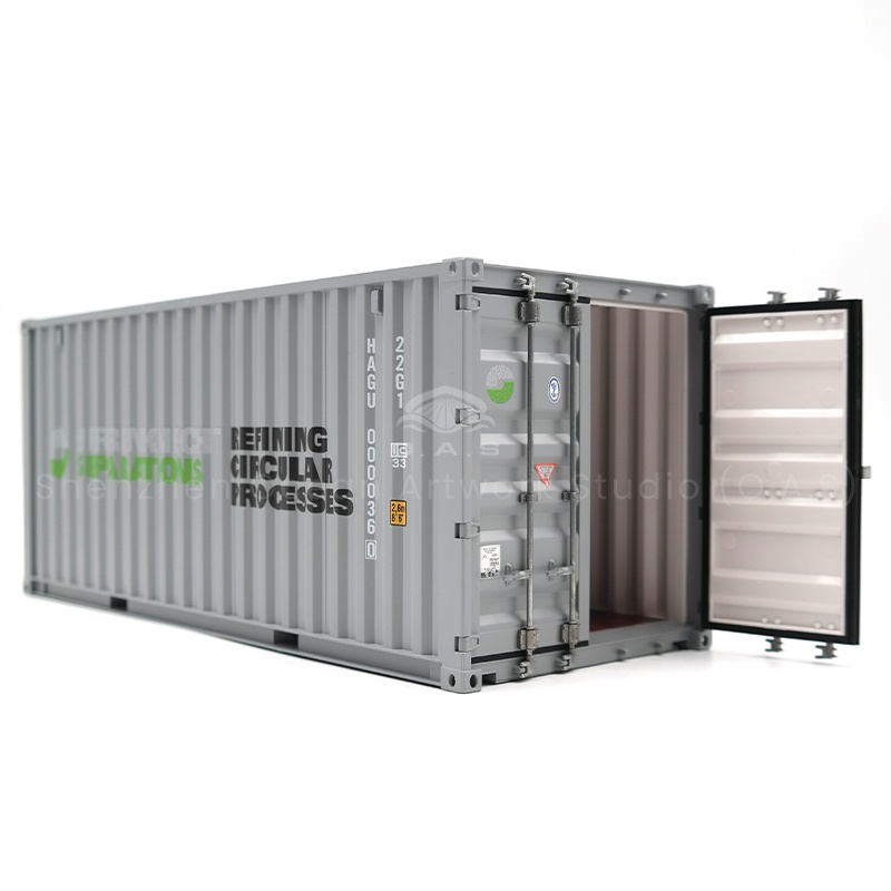 Don't know what to choose for gifts? O.A.S Ship Model Factory 20GP shipping container model is the perfect choice! The model is reproduced in strict reference to the real container 1:20, from the texture of the cabinet door to the box logo, and it is realistic. Support logo customization, integration into the enterprise elements. In business gifts and industry exhibitions, this model can help enterprises promote and easily deepen customer impression. Amber@vesselmodel.com Tel: +86 18038048785