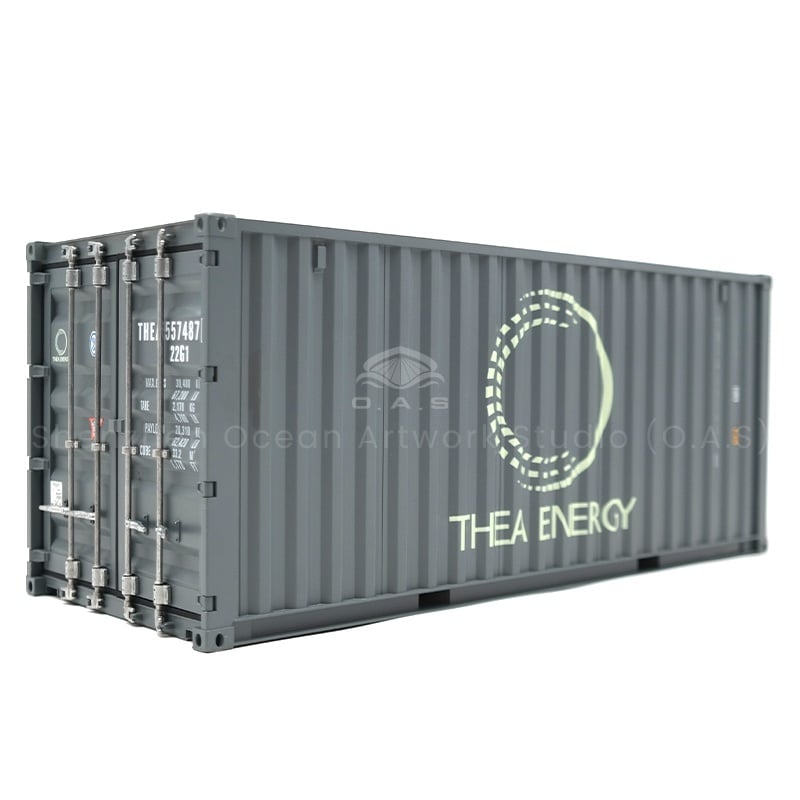 【LAC】O.A.S Container Model Customized Factory Scale1:20 Paper Crafts Shipping Boxes with Stuffed Features THEA Model