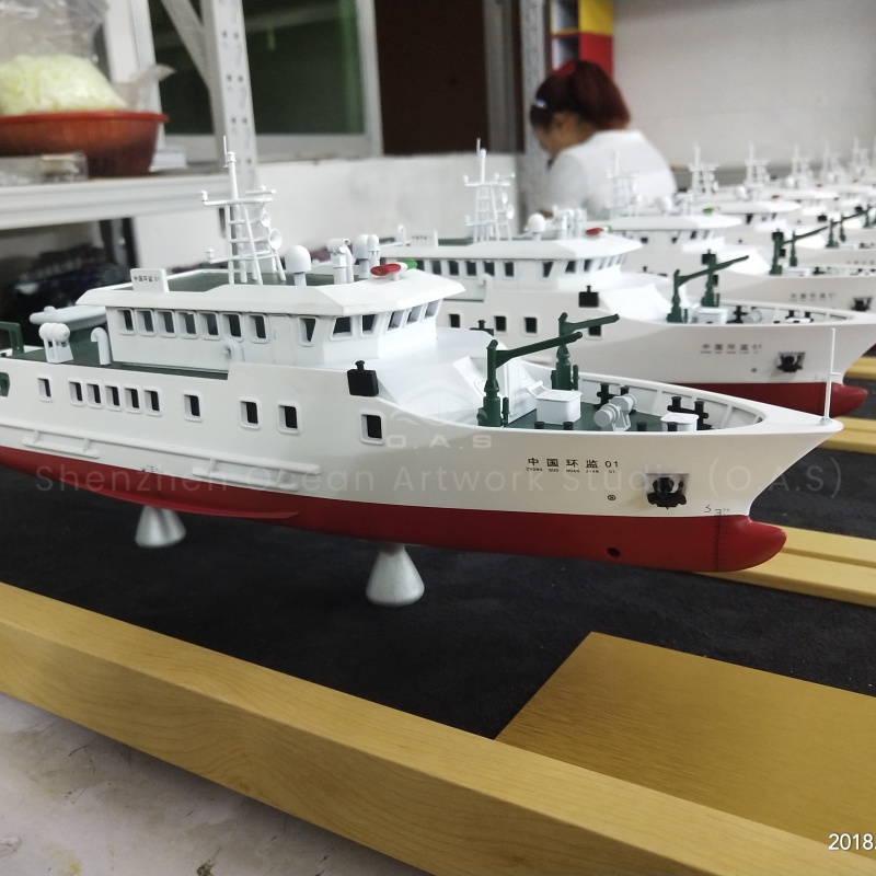 This patrol ship model produced by O.A.S cleverly reproduces its characteristics of quick response and mission execution. The model is well-made and rich in details, showing the high mobility and professionalism of the patrol ship. It is the preferred collection of military fans and Marine model lovers.Amber@vesselmodel.com Tel:+86 18038048785