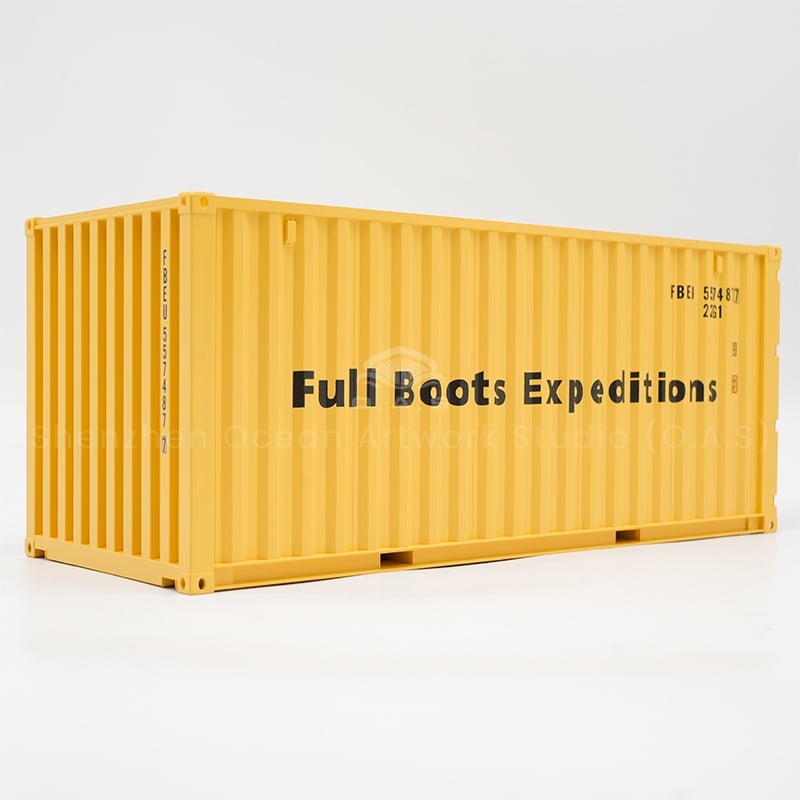 O.A.S creates 1:20 container models with its persistent pursuit of model making. Selected materials, carving process, real restore the texture of the container. Relying on professional design team, to achieve logo customization needs. As a shipping freight forwarder gift, both practical and artistic value, showing the corporate style. Amber@vesselmodel.com Tel: +86 18038048785