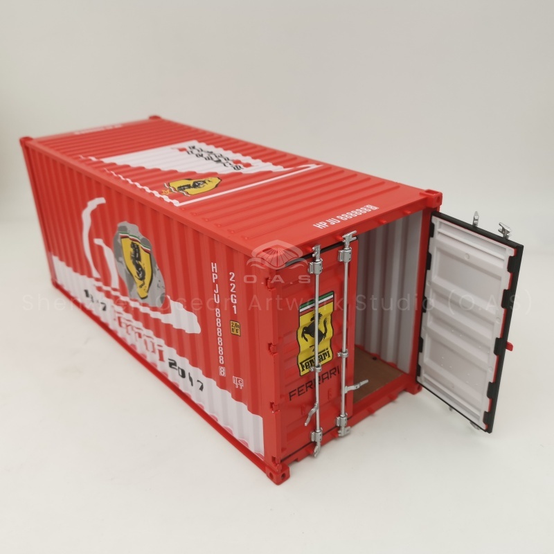 Still looking for display container model customization manufacturers trouble? O.A.S professional custom 20GP display container model, support logo integration, so that the model becomes a walking advertisement. Accurate reproduction from exterior color to interior structure. Used as exhibition gifts to help you attract customers' attention, enhance brand awareness, and stand out in the peer competition. Amber@vesselmodel.com Tel: +86 18038048785