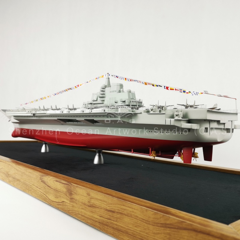 Liaoning Ship model, inspired by China shipyards, customized with high‑quality ABS material for durability and precision. This detailed replica features realistic design, smooth finish, and accurate proportions, making it an ideal gift for military enthusiasts, collectors, or corporate presents.Amber@vesselmodel.com Tel: +86 18038048785