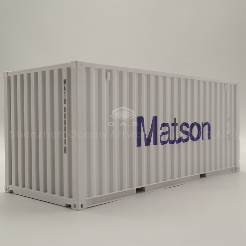 The O.A.S factory carefully builds 1:20 Maison container models for shipping forwarders. The model is made of high-quality materials and reproduced with fine craftsmanship. We provide one-to-one logo customization service throughout the process, from creative conception to exquisite finished product delivery, committed to giving you the ultimate service experience. Amber@vesselmodel.com Tel: +86 18038048785