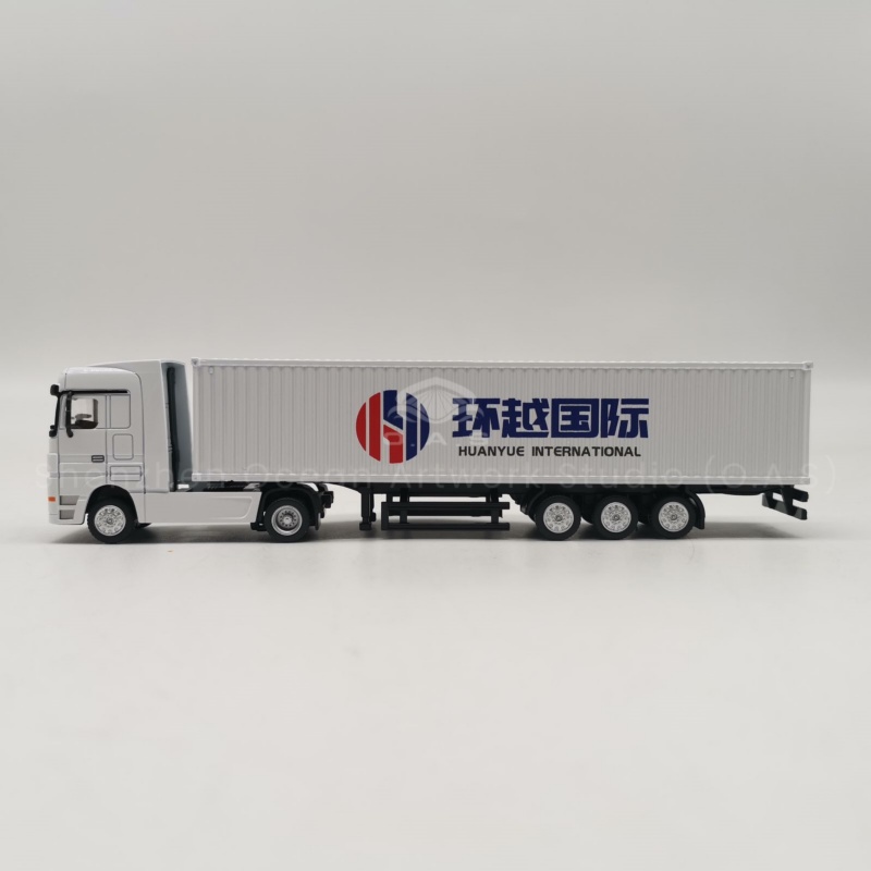 O.A.S factory, 17 years of focus on model refinement, for the freight forwarding industry to present 1:87 Mercedes-Benz collection card model. The alloy material is full of texture, and the details of the body lines and components are restored in place. logo can be customized according to the needs of enterprises to perfectly highlight the brand. Whether it is a business gift, or a publicity display, it is a good choice, quality worry-free, free mail direct. Amber@vesselmodel.com Tel: +86 18038048785