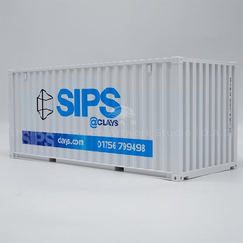 O.A.S manufacturers ingenuity to create 1:20 container model, to provide a full range of logo customization services. The model is meticulously reproduced from the real container, from the weld lines to the signage, every detail is taken care of. The logo of the shipping company is integrated into the exhibition as a hand gift and customer appreciation gift, which can not only highlight the professionalism of the brand, but also effectively enhance the brand exposure. Amber@vesselmodel.com Tel: +86 18038048785