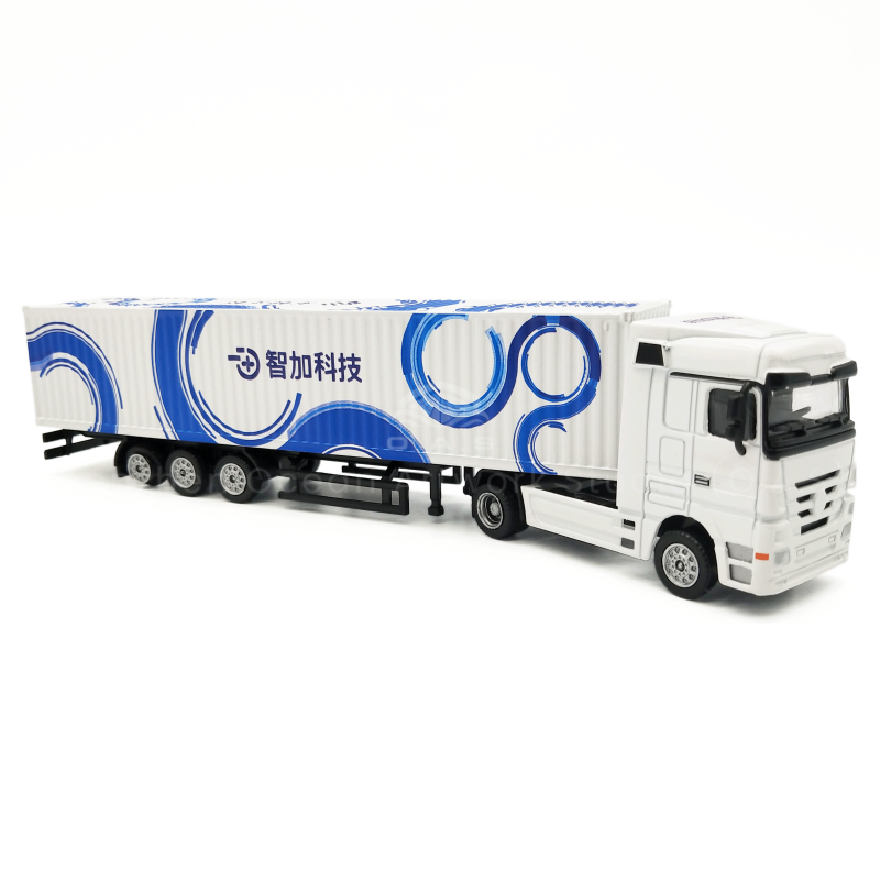 O.A.S factory, with 17 years of deep heritage, carefully crafted 1:87 container truck model for shipping companies to customize. The model is made of ABS material, which accurately reproduces the appearance of the card, and the details are lifelike. It can cleverly integrate the corporate logo to highlight the unique image. Reasonable price, high quality, but also intimate package, is the shipping enterprise excellent characteristic gift. Amber@vesselmodel.com Tel: +86 18038048785