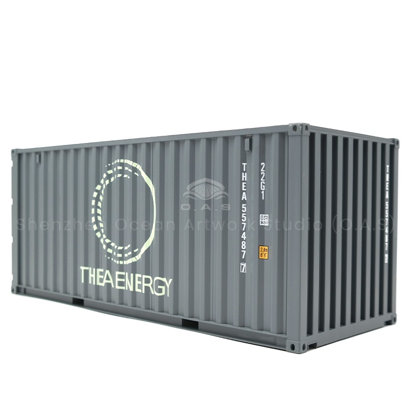 O.A.S ship model factory focus on craftsmanship. 20GP container model, can be customized logo, highly restore shipping container details. The model is not only a collection of shipping enthusiasts, but also a high-quality gift for corporate publicity. With exquisite craftsmanship and rich experience, Haiyi Square creates models with great texture and artistic value to meet your diverse needs.Amber@vesselmodel.com Tel:+86 18038048785