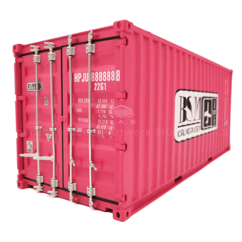 【LAC】O.A.S Container Model Factory Customized Scale1:20 Plastic Crafts Shipping Boxes  BSMF Container Model