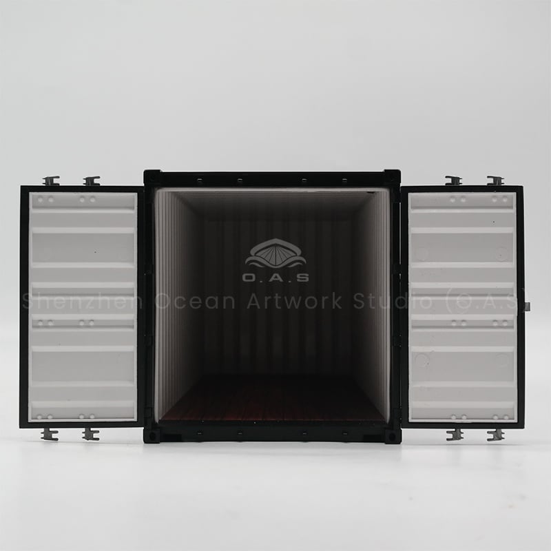 O.A.S, as the industry's leading container model manufacturer, carefully builds engineering container models. The model accurately restores the structure and appearance details of the real container, and is durable. Support bulk wholesale, provide very attractive prices for construction, engineering enterprises. If you have customized needs, we can integrate enterprise exclusive elements, quick response to orders, dedicated service. Amber@vesselmodel.com Tel: +86 18038048785