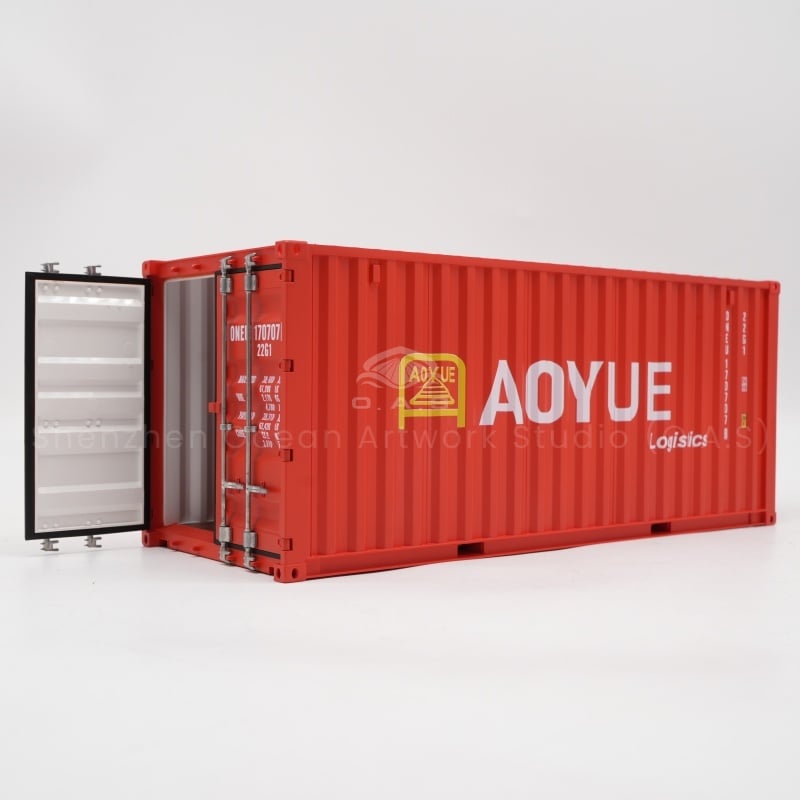 【LAC】O.A.S Container Model Factory Customized Scale1:20 Plastic Crafts Shipping Boxes   AOYUE Display Container Model