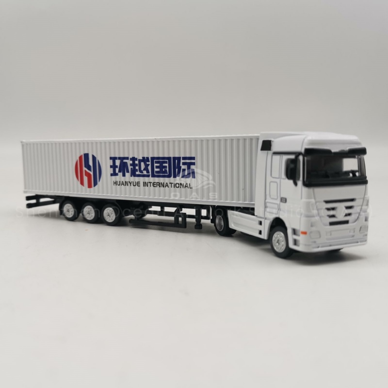 O.A.S factory, 17 years of focus on model refinement, for the freight forwarding industry to present 1:87 Mercedes-Benz collection card model. The alloy material is full of texture, and the details of the body lines and components are restored in place. logo can be customized according to the needs of enterprises to perfectly highlight the brand. Whether it is a business gift, or a publicity display, it is a good choice, quality worry-free, free mail direct. Amber@vesselmodel.com Tel: +86 18038048785