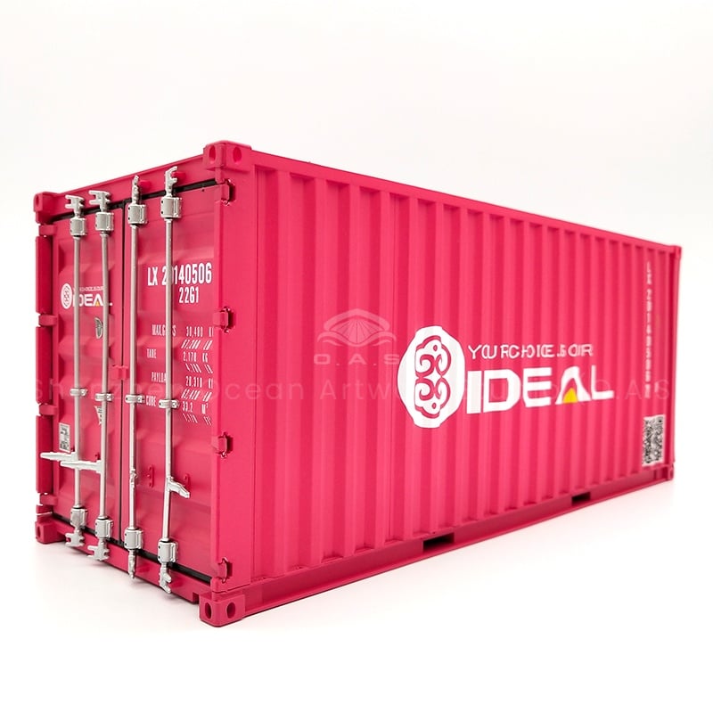 【LAC】O.A.S Container Model Factory Customized Scale1:20 Plastic Crafts Shipping Boxes IDEAL Container Model