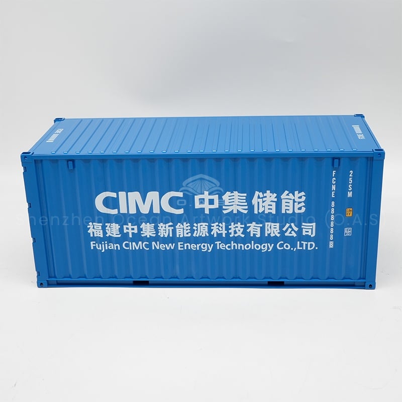 O.A.S ship model factory ingenuity to create 1:20 teaching container model, accurate replica 20 feet container, every detail can withstand scrutiny. Support logo customization, integration into the enterprise or school exclusive logo. In the teaching scenario, the model helps students understand shipping knowledge; As a gift, can enhance the brand influence, both practical and commemorative value.Amber@vesselmodel.com Tel:+86 18038048785