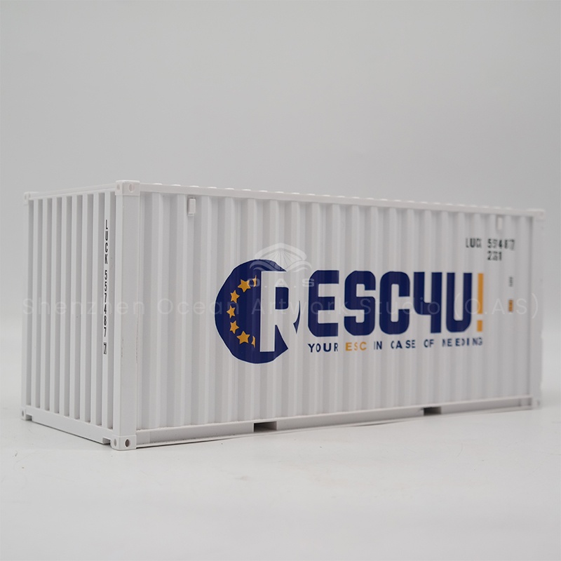 O.A.S factory tailor-made 20 feet freight forwarding container model logo customization. Relying on a deep understanding of freight forwarding and engineering fields, the team will integrate the corporate logo into the model design, through laser cutting, color painting and other processes, 1:1 restoration of details. The model is used for both publicity and gifts to help you easily enhance brand influence. Amber@vesselmodel.com Tel: +86 18038048785