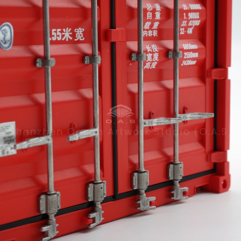 Shipping enterprises prepare special gifts, O.A.S professional manufacturers to provide 20GP theme container model customization services. The company logo can be cleverly integrated into the model to restore the appearance and details of the container, from the color of the box to the logo are accurately reproduced. Manufacturers exquisite workmanship, timely delivery, for you to create both creative and textured shipping theme gifts.Amber@vesselmodel.com Tel:+86 18038048785