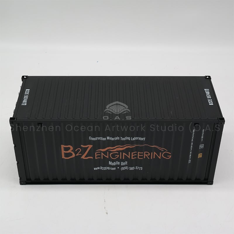 O.A.S ship model factory is the founder of the logistics industry publicity tool, focusing on 20 feet container container model company logo customization. We dig deep into the characteristics of logistics enterprises, integrate the logo into the model, and use 3D printing and manual finishing to create a super realistic container model. As a logistics gift to customers, accurate delivery of brand concept, enhance brand recognition. Amber@vesselmodel.com Tel: +86 18038048785