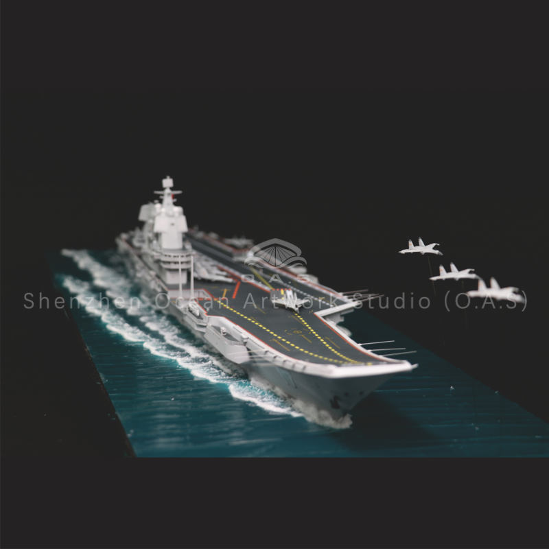 Shandong Aircraft Carrier model, inspired by China shipyards, customized with durable ABS material for long‑lasting use. This highly detailed replica features realistic design, precise proportions, and smooth finish, making it an ideal gift for military enthusiasts, collectors, or corporate presents.Amber@vesselmodel.com Tel: +86 18038048785