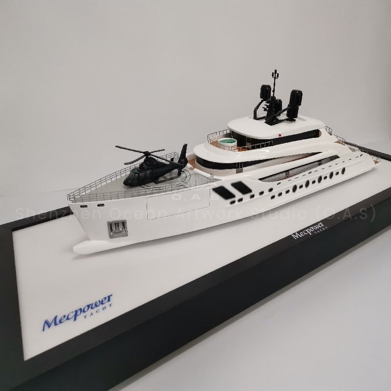 XAC 70cm Yachts Custom ship model gifts manufactory Custom Yacht ship model O.A.S shipmodel