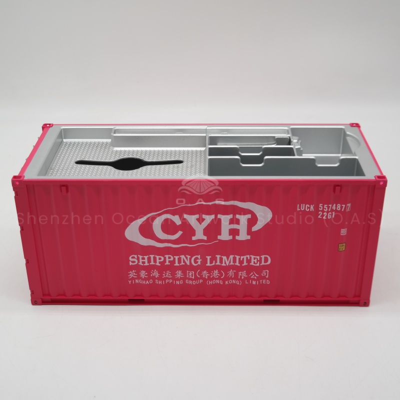 【LAC】O.A.S Container Model Factory Scale1:20 Shipping Container Logistics CYH Customized Storage Box Container Model