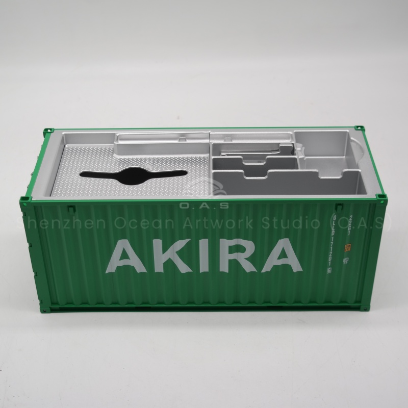 【LAC】O.A.S Container Model Factory Scale1:20 Shipping Container Logistics AKIRA Customized Storage Box Container Model