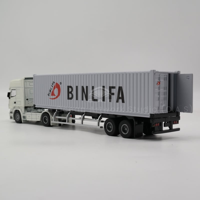 O.A.S has focused on model customization for 17 years, and launched 1:50 alloy cargo container truck models to customize services. Our careful selection of high quality alloys and exquisite workmanship make it possible to reproduce the details perfectly, no matter what design you provide. The model has excellent texture and highly restores the idea. Is the ideal choice for enterprise publicity, business gifts, quality assurance. Amber@vesselmodel.com Tel: +86 18038048785