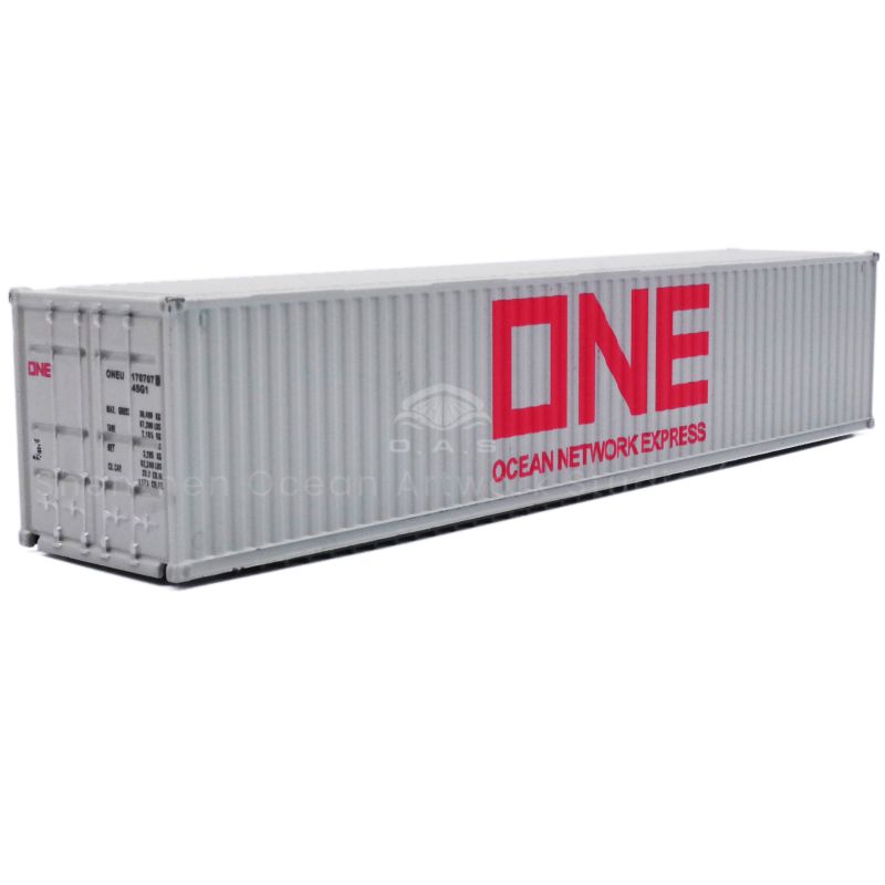 【LAC】O.A.S Container Model Factory 40GP Alloy Crafts Shipping Scale 1:87 ONE LINE Miniature Container Model