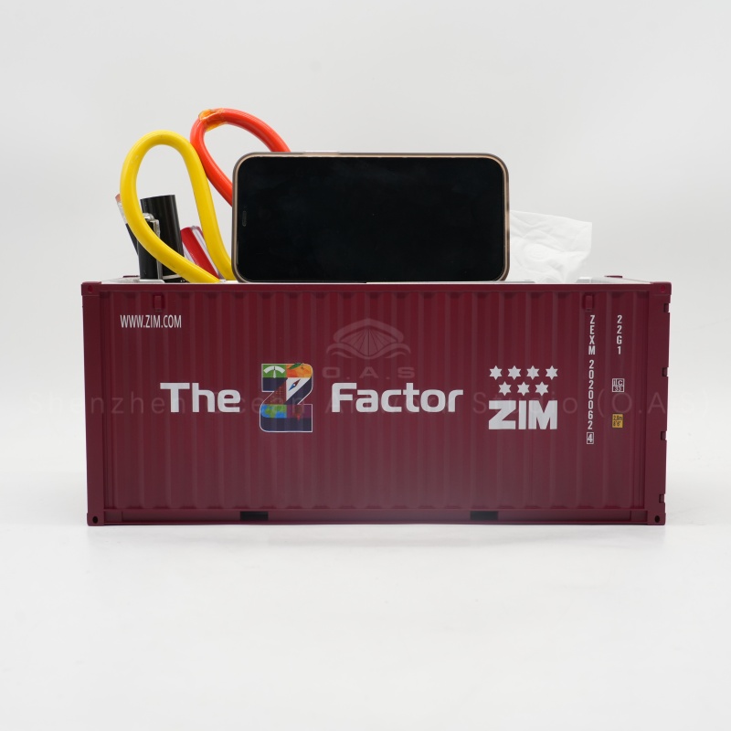 【LAC】O.A.S Container Model Factory Scale1:20 Shipping Container Logistics ZIM Customized Plastic Storage Box Container Model