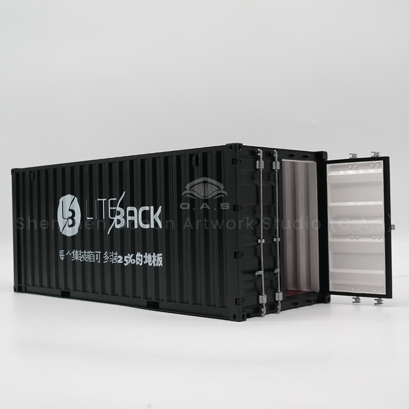 Shippers look over here! O.A.S factory focuses on logo customization of container models. Relying on the craftsmanship, the details of the container can be engraved one by one, which can perfectly integrate your own logo into the model. From creative conception to model making, one-stop service. It can not only be used as a tool for corporate publicity, but also a good choice for collecting gifts. Choose O.A.S and harvest a super satisfactory model. Amber@vesselmodel.com Tel: +86 18038048785