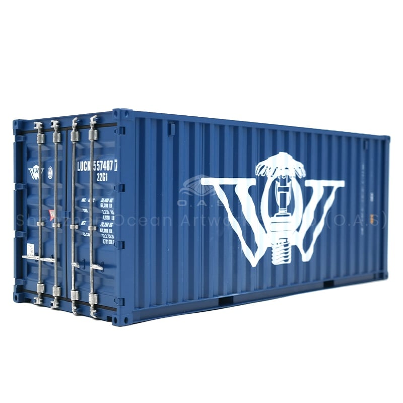 【LAC】O.A.S Container Model Factory Customized Scale1:20 Plastic Crafts Shipping Boxes  W Container Model