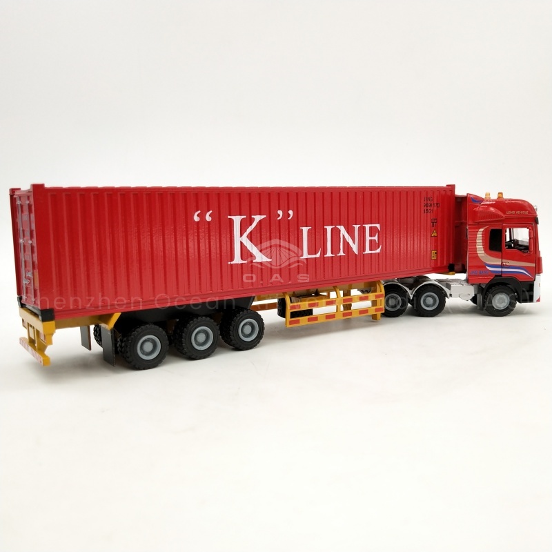 The 1:50 Mercedes-Benz collector card model produced by O.A.S alloy container truck model factory is a bright sight. With exquisite craftsmanship, it highly restores the domineer appearance and details of Mercedes-Benz collection card. Made of alloy material, strong and durable, smooth body lines. Whether it is placed on the table decoration, or as a collection, it is full of charm and unique taste. Amber@vesselmodel.com Tel: +86 18038048785