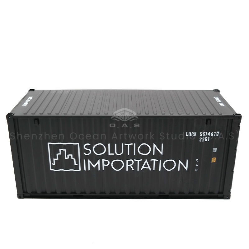 O.A.S ship model factory focuses on 1:20 container model customization, helping freight forwarders to create exclusive promotional gifts. We will be freight forwarding company logo, cultural elements into the model, relying on exquisite technology, restore every detail of the container. Models in the exhibition, thank you party and other occasions, not only to enhance the brand image, but also to narrow the distance with customers. Amber@vesselmodel.com Tel: +86 18038048785