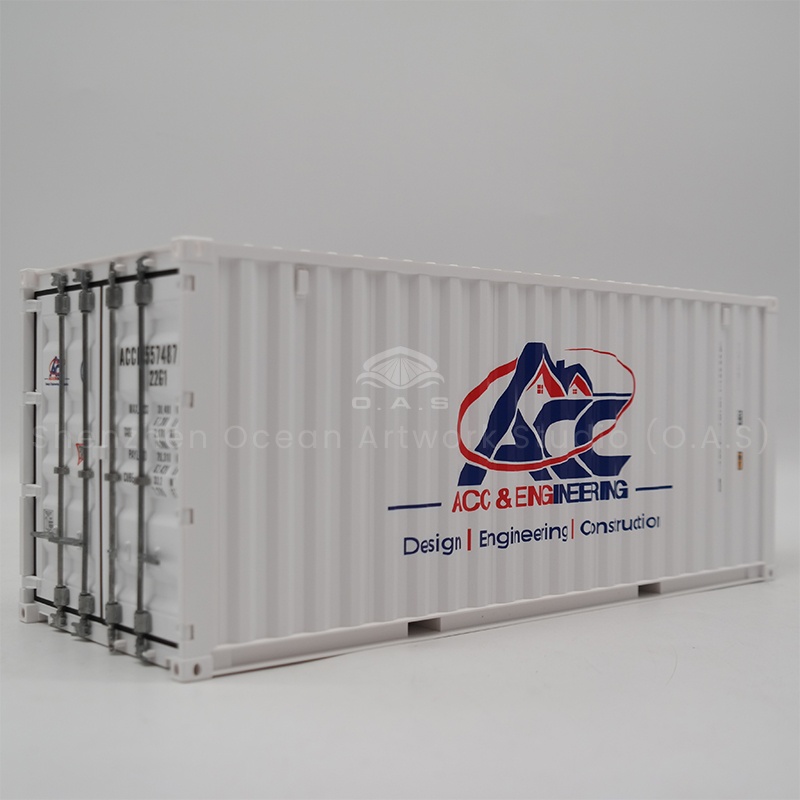 O.A.S has a professional team to create realistic container models tailored for shipping companies. From design to finished product, every link is refined, 1:20 accurate restoration of container details. Model both display, collection value, publicity company image, O.A.S is your ideal choice! Factory direct supply, reasonable price, worry-free service. Amber@vesselmodel.com Tel: +86 18038048785