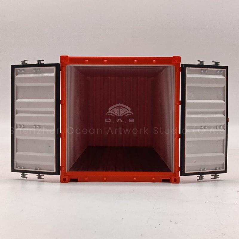 The 20GP individual container model created by O.A.S ship Model factory is a crystallization of creativity and craftsmanship. While accurately copying the details of the container, we provide you with exclusive logo customization. From the decoration on the business negotiation table to the intimate gifts given to customers, the model carries the brand value, both commemorative and decorative meaning, so that your mind is unique.Amber@vesselmodel.com Tel:+86 18038048785