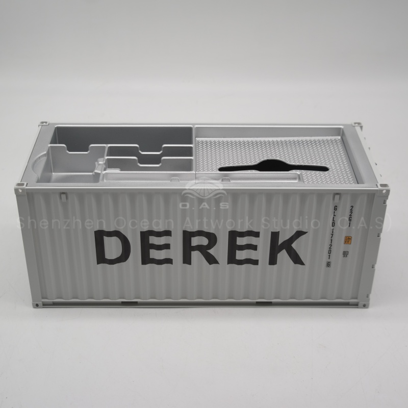【LAC】O.A.S Container Model Factory Scale1:20 Shipping Container Logistics DEREK Customized Storage Box Container Model