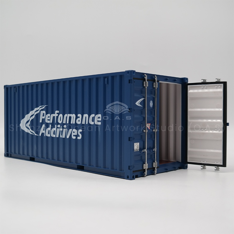 Want your transport brand to stand out? O.A.S professional custom shipping container model LOGO. The team has a deep understanding of the transportation industry, combines the corporate logo with cutting-edge design, adopts high-quality materials and exquisite craftsmanship, and grinds the model in all aspects. Whether it is used for promotion or customer appreciation, it can become a bright business card of the transportation brand. Amber@vesselmodel.com Tel: +86 18038048785