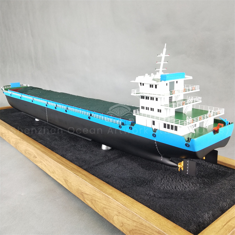 【LAC】O.A.S Ship Model Factory Customizable 100cm NEIHE Bulk Cargo Ship Model for Shipping Gift