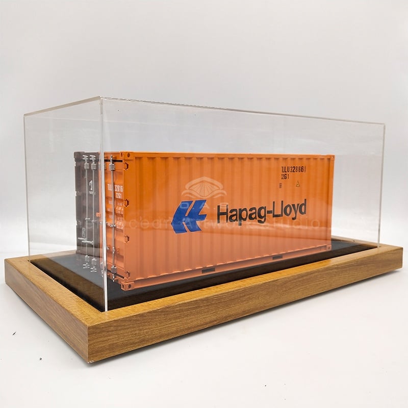 【LAC】O.A.S Container Model Factory Customized Scale1:20 Plastic Crafts Shipping Boxes  HAPAGA Container Model