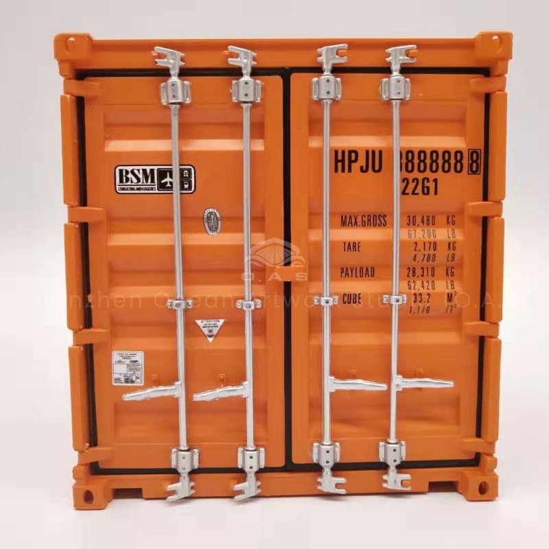 When shipping freight forwarding meets creativity, this 20GP creative container model comes into being! O.A.S, as a professional container model manufacturer, provides you with a full range of logo customization services. The model takes inspiration from the real 20GP container and adds a creative design that is both practical and eye-catching. As a logistics gift, will be able to leave a deep impression in the hearts of customers.Amber@vesselmodel.com Tel:+86 18038048785