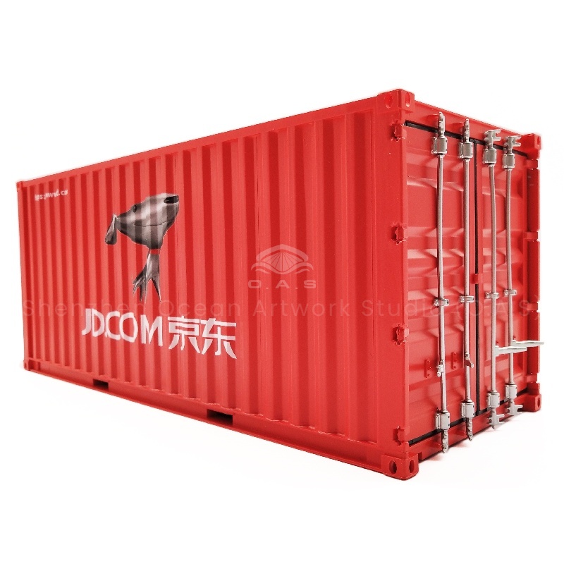 O.A.S as a strength container model manufacturers, ingenuity launched 20 feet creative container model. The model breaks the tradition and integrates unique creativity, which is very artistic while accurately restoring the real container. Support bulk wholesale, to provide merchants with competitive prices. Whether used for shop decoration, commercial publicity, can instantly attract attention, welcome to call to negotiate. Amber@vesselmodel.com Tel: +86 18038048785