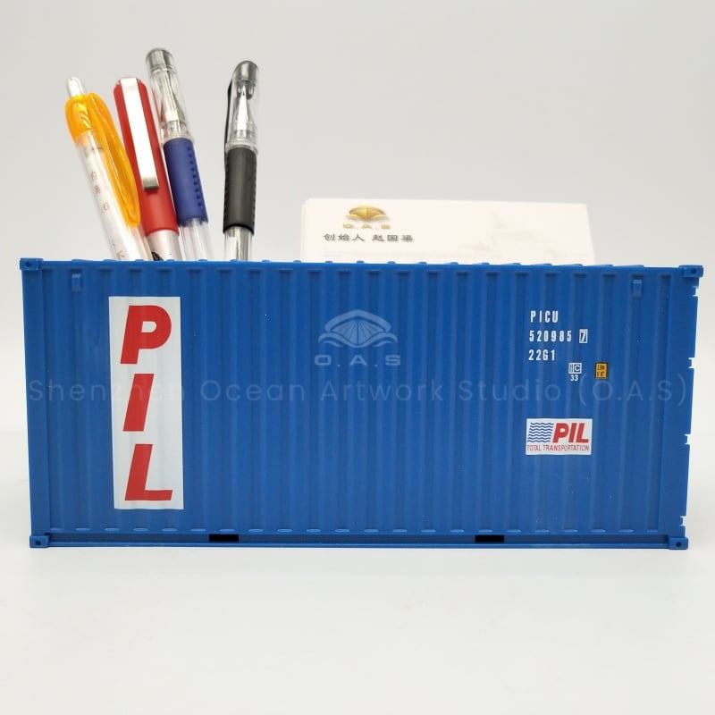 【LAC】PIL Plastic Storage Box  Model  Scale 1:35  Shipping Container O.A.S Factory Customizable Pen Holder  Model