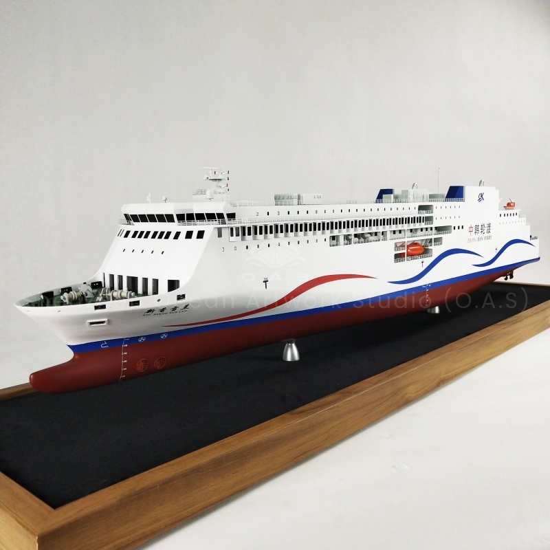 【LAC】120cm 700 person Model Ferry ferry ship model ferry shipping scale model O.A.S shipmodel