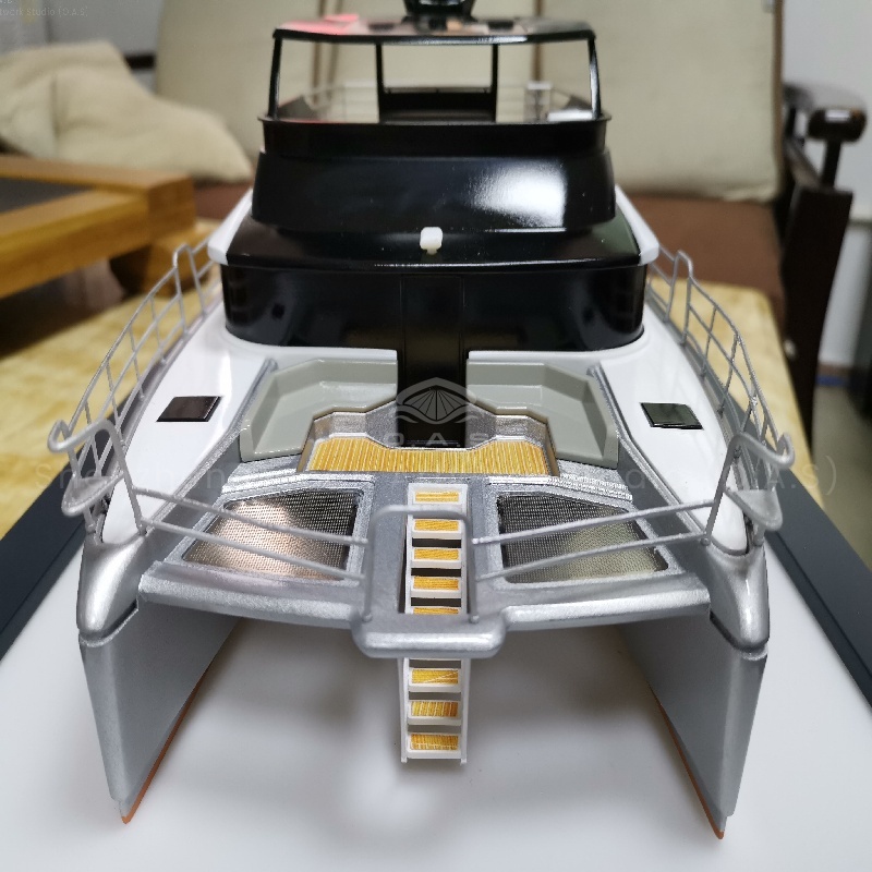 If the company wants to customize the exclusive model for the yacht club, choose 40cm size is just right! O.A.S has a professional team that accurately restores the appearance of the yacht and carefully sculpts every structure. From the smooth hull to the exquisite decoration, it shows the beauty of craftsmanship. It can integrate into the club brand elements, mass customization, short construction period, high quality, and create bright publicity for the club.Amber@vesselmodel.com Tel: +86 18038048785