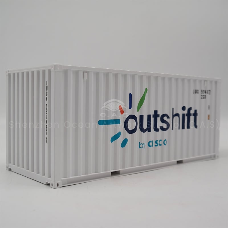 The O.A.S factory, with its expertise and rich experience, undertakes the customization of 1:20 shipping containers and engineering container models. Integrate your own logo into the model, with high-quality materials combined with exquisite craftsmanship, all-round reproduction details. Whether it is used for engineering display or as a promotional gift, it can help enterprises highlight their strength and expand their brand influence. Amber@vesselmodel.com Tel: +86 18038048785